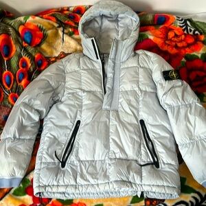 Stone Island Half Zip Puffer Jacket